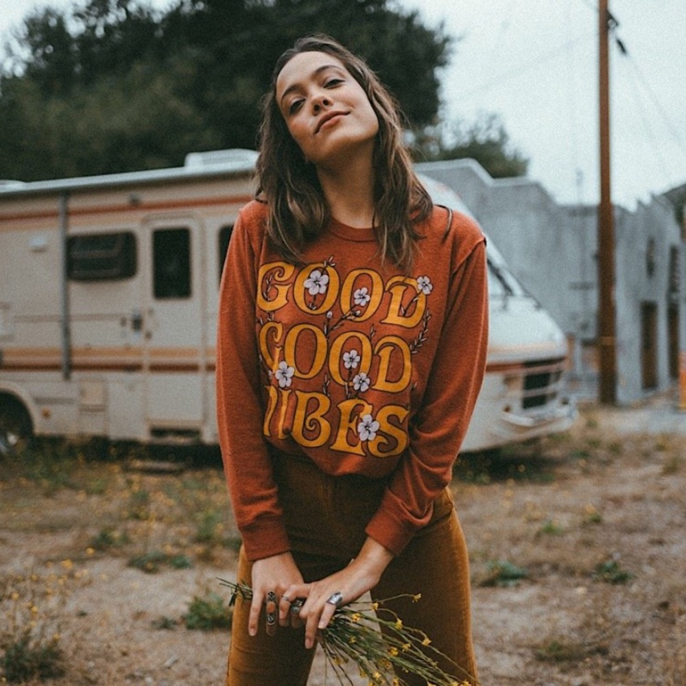Good Vibes Fleece Pullover - Picture 1 of 5